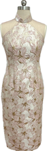 Load image into Gallery viewer, Tina Jacquard Sleeveless Cheongsam