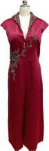 Load image into Gallery viewer, Heidi Satin Cap Sleeve Jumpsuit
