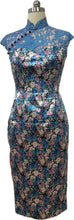 Load image into Gallery viewer, Bizzy Silk Cap Sleeve Cheongsam