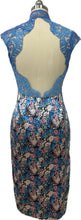 Load image into Gallery viewer, Bizzy Silk Cap Sleeve Cheongsam