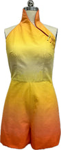 Load image into Gallery viewer, Evie Cotton Halter Cheongsam Romper