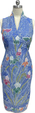 Load image into Gallery viewer, Jade Batik Sleeveless Cheongsam Dress