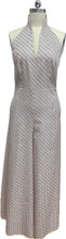 Load image into Gallery viewer, Alba Polyester Halter Cheongsam Jumpsuit