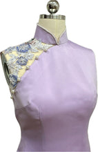 Load image into Gallery viewer, Aurora Satin Sleeveless Cheongsam