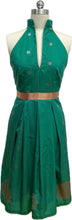 Load image into Gallery viewer, Autumn Sari Halter Dress