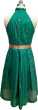 Load image into Gallery viewer, Autumn Sari Halter Dress