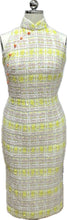 Load image into Gallery viewer, Bailey Tweed Sleeveless Cheongsam