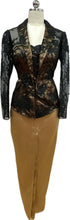 Load image into Gallery viewer, Effie Satin & Lace Two Piece Kebaya Set