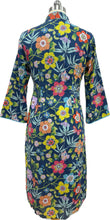 Load image into Gallery viewer, Maeve Cotton Sleeved Cheongsam