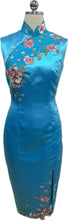 Load image into Gallery viewer, Aaliyah Satin Sleeveless Cheongsam