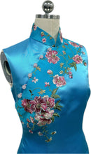 Load image into Gallery viewer, Aaliyah Satin Sleeveless Cheongsam