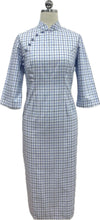 Load image into Gallery viewer, Raya Cotton Sleeved Cheongsam