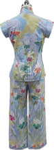 Load image into Gallery viewer, Hallie Batik Two Piece Cheongsam Set