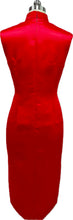 Load image into Gallery viewer, Avery Satin Sleeveless Cheongsam