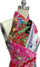 Load image into Gallery viewer, Thea Batik Halter Neck Cheongsam