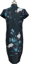 Load image into Gallery viewer, Serena Jacquard Short Sleeve Cheongsam