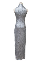 Load image into Gallery viewer, Becky Sequin Maxi Cheongsam
