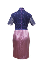 Load image into Gallery viewer, Jackelyn Satin Short Sleeve Cheongsam