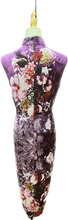 Load image into Gallery viewer, Dahlia Silk sleeveless cheongsam
