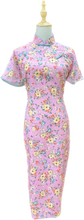 Load image into Gallery viewer, Delilah Chiffon Sleeve Cheongsam