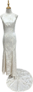 Bess Sleeveless Bare-back Gown