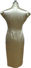 Load image into Gallery viewer, Tiffany Satin Cap Sleeve Cheongsam
