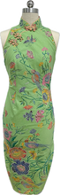 Load image into Gallery viewer, Kennedy Batik Sleeveless Cheongsam
