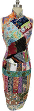 Load image into Gallery viewer, Basia Cotton Batik Sleeveless Cheongsam
