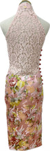 Load image into Gallery viewer, Colleen Brocade Silk Halter Neck Cheongsam
