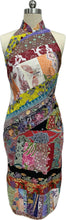 Load image into Gallery viewer, Clementine Batik Halter Neck Cheongsam
