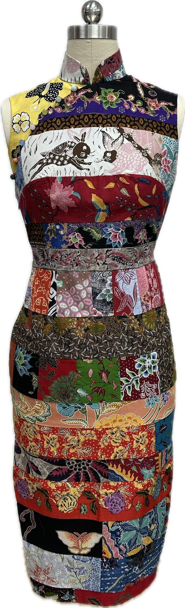 Courtney Batik Sleeveless Cheongsam