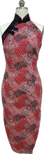 Load image into Gallery viewer, Rosalie Batik Cotton Halter Cheongsam
