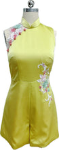 Load image into Gallery viewer, Emmie Satin Sleeveless Cheongsam

