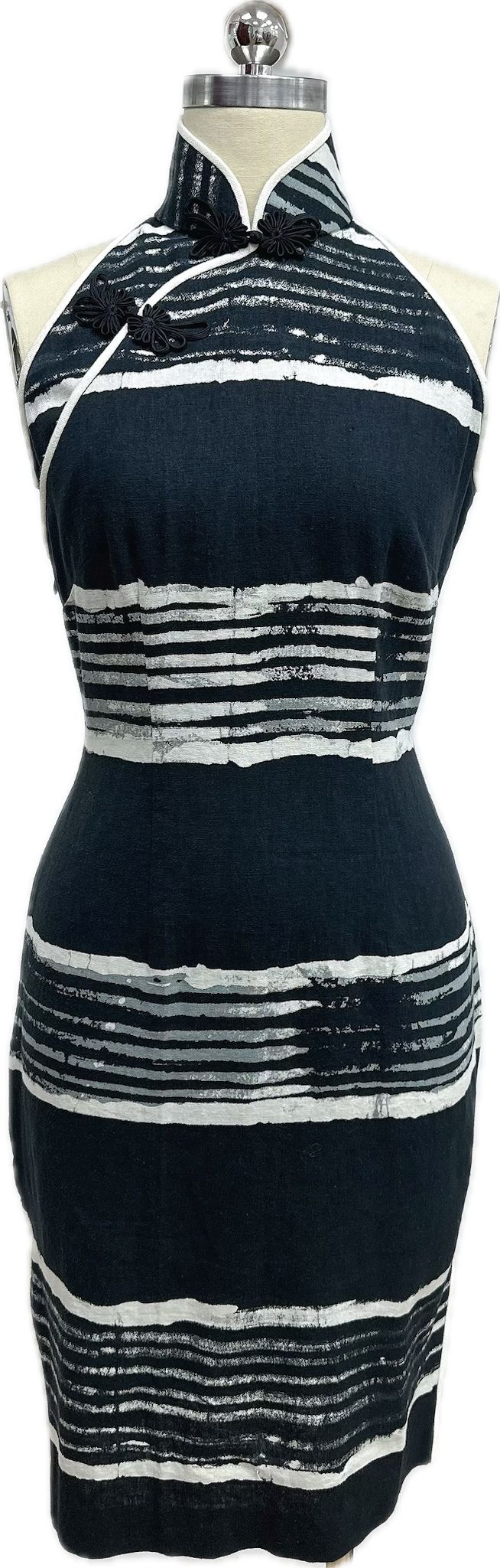 Wendy Linen Halter Neck Cheomgsam