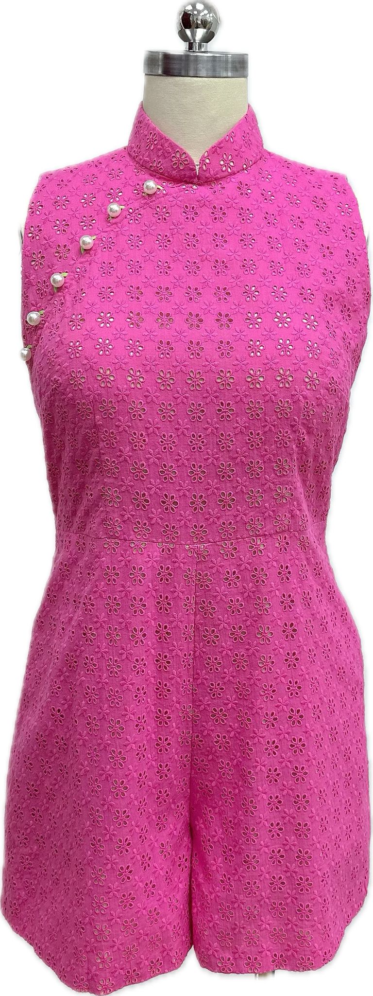 Esther Cotton Sleeveless Cheongsam