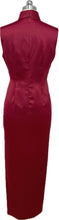 Load image into Gallery viewer, Angel Satin Sleeveless Cheongsam
