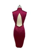 Load image into Gallery viewer, Athena Satin Sleeveless Cheongsam
