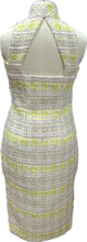 Load image into Gallery viewer, Bailey Tweed Sleeveless Cheongsam
