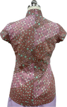 Load image into Gallery viewer, Noa Batik Short Sleeves Cheongsam Top
