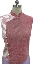 Load image into Gallery viewer, Maisie woven Sleeveless Cheongsam Top
