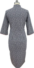 Load image into Gallery viewer, Mabel Cotton Sleeved Cheongsam
