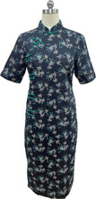 Load image into Gallery viewer, Emily Cotton Sleeved Cheongsam
