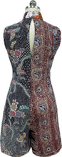 Load image into Gallery viewer, Billie Batik Sleeveless Cheongsam Romper
