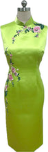 Load image into Gallery viewer, Beau Satin Sleeveless Cheongsam
