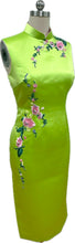 Load image into Gallery viewer, Beau Satin Sleeveless Cheongsam
