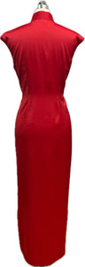Birdie Satin Extended Sleeve Cheongsam