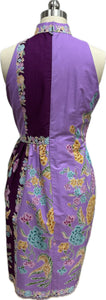 Christa Batik Sleeveless Cheongsam