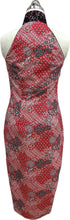Load image into Gallery viewer, Rosalie Batik Cotton Halter Cheongsam
