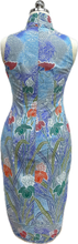 Load image into Gallery viewer, Hayley Batik Sleeveless Cheongsam Dress
