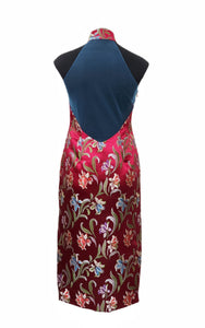 Candace Brocade Halter Neck Cheongsam
